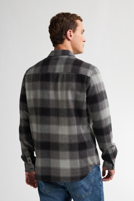 Petrol Industries men shirt long sleeve check